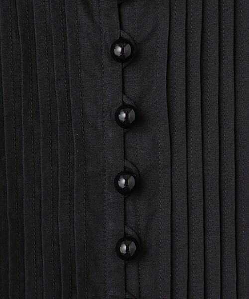 INGEBORG / インゲボルグ シャツ・ブラウス | シルクローンスタンドカラーブラウス | 詳細4