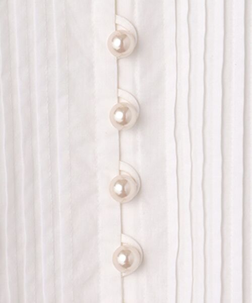 INGEBORG / インゲボルグ シャツ・ブラウス | シルクローンスタンドカラーブラウス | 詳細5