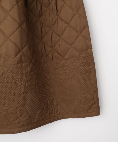 INGEBORG / インゲボルグ ロング・マキシ丈スカート | カメリアキルティングスカート | 詳細5