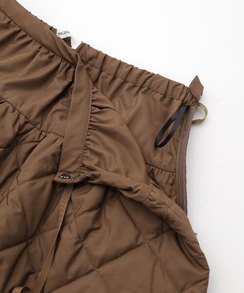 INGEBORG / インゲボルグ ロング・マキシ丈スカート | カメリアキルティングスカート | 詳細6