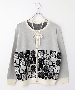 INGEBORG / インゲボルグ カーディガン・ボレロ | カメリアブロックチェックカーディガン