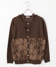 INGEBORG / インゲボルグ カーディガン・ボレロ | カメリアブロックチェックカーディガン