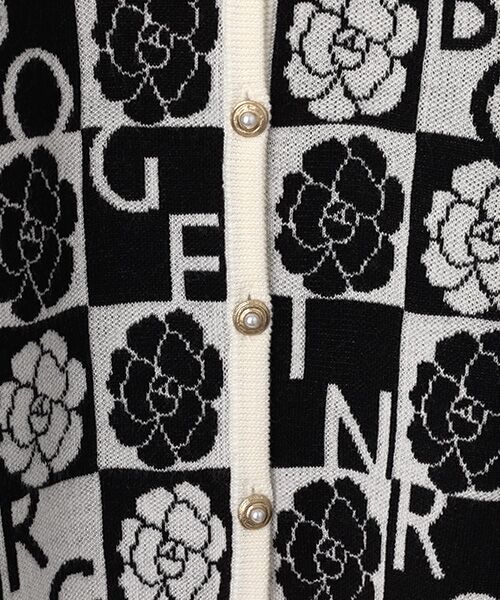 INGEBORG / インゲボルグ カーディガン・ボレロ | カメリアブロックチェックカーディガン | 詳細2