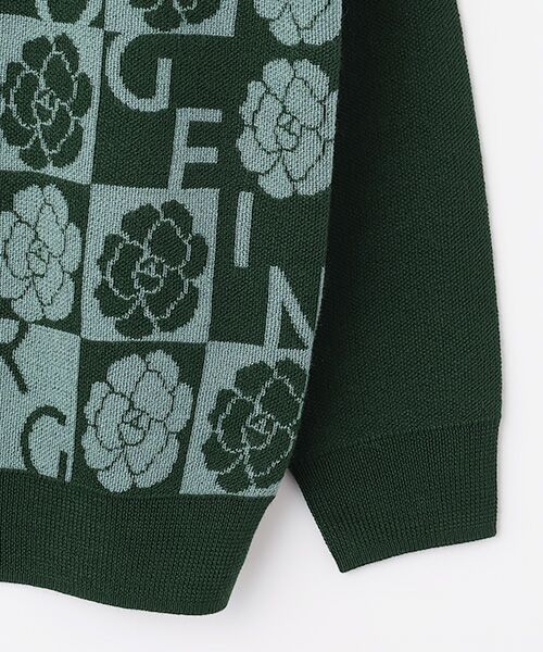 INGEBORG / インゲボルグ カーディガン・ボレロ | カメリアブロックチェックカーディガン | 詳細5