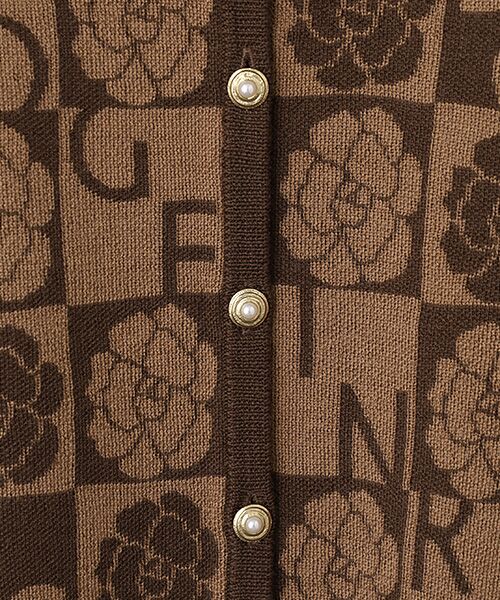 INGEBORG / インゲボルグ カーディガン・ボレロ | カメリアブロックチェックカーディガン | 詳細9