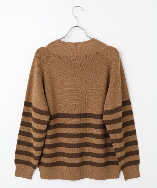 INGEBORG / インゲボルグ ニット・セーター | カメリアボーダーニット | 詳細4