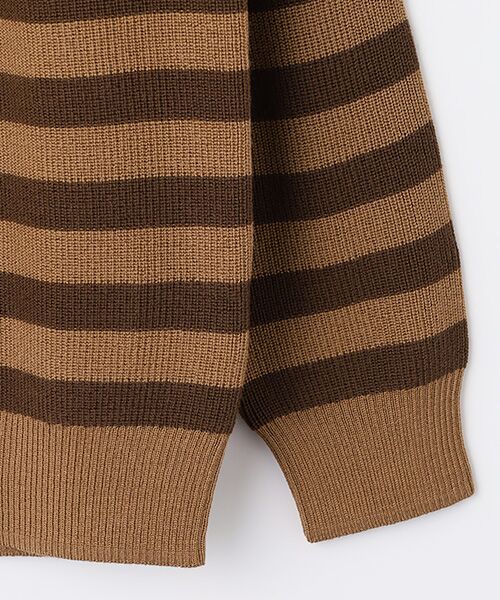 INGEBORG / インゲボルグ ニット・セーター | カメリアボーダーニット | 詳細6