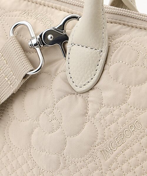 INGEBORG / インゲボルグ トートバッグ | カメリアキルティング2wayトートバッグ | 詳細7