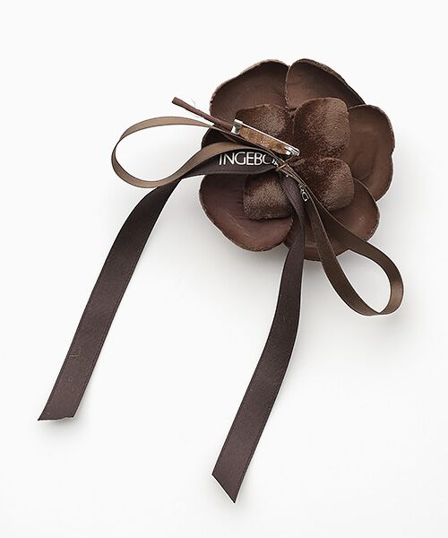 INGEBORG / インゲボルグ ブローチ・コサージュ | ベロアカメリアコサージュ | 詳細1