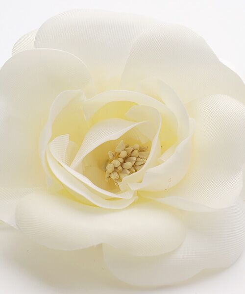 INGEBORG / インゲボルグ ブローチ・コサージュ | ホワイトカメリアコサージュ | 詳細2