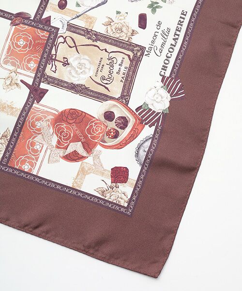 INGEBORG / インゲボルグ マフラー・ショール・スヌード・ストール | メゾンドカメリアpt.ハンカチストール | 詳細2