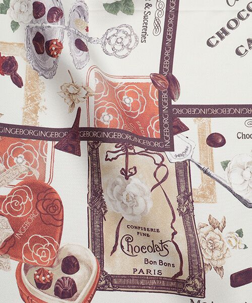 INGEBORG / インゲボルグ マフラー・ショール・スヌード・ストール | メゾンドカメリアpt.ハンカチストール | 詳細3