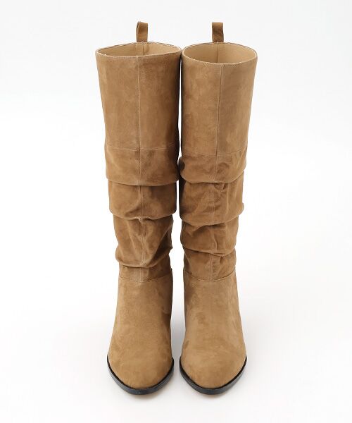 INGEBORG / インゲボルグ ブーツ（ロング丈） | ギャザー入りロングブーツ | 詳細2