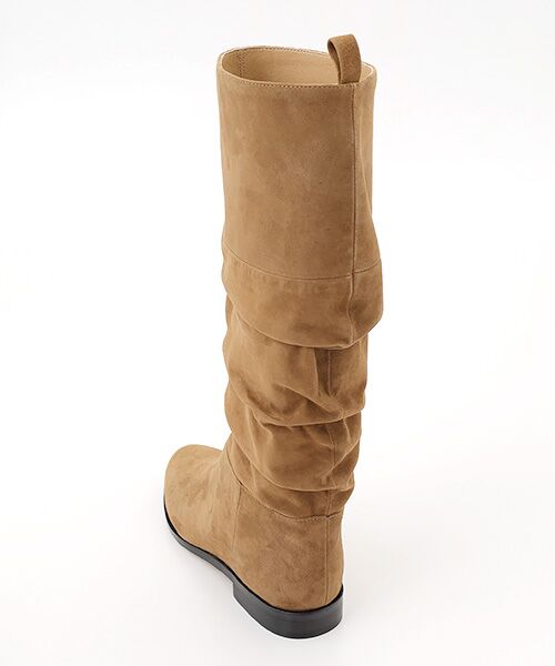 INGEBORG / インゲボルグ ブーツ（ロング丈） | ギャザー入りロングブーツ | 詳細5