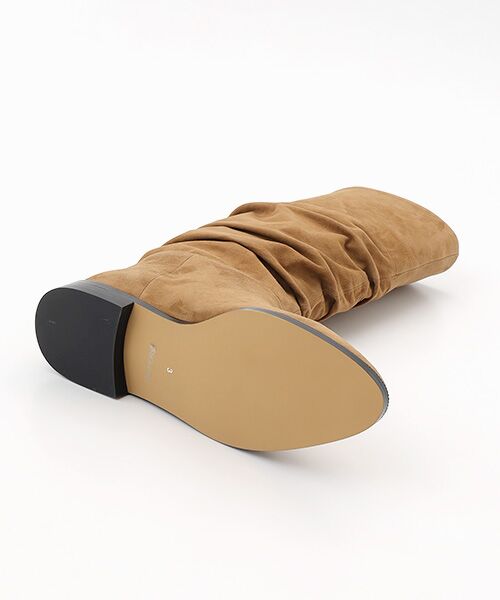 INGEBORG / インゲボルグ ブーツ（ロング丈） | ギャザー入りロングブーツ | 詳細6