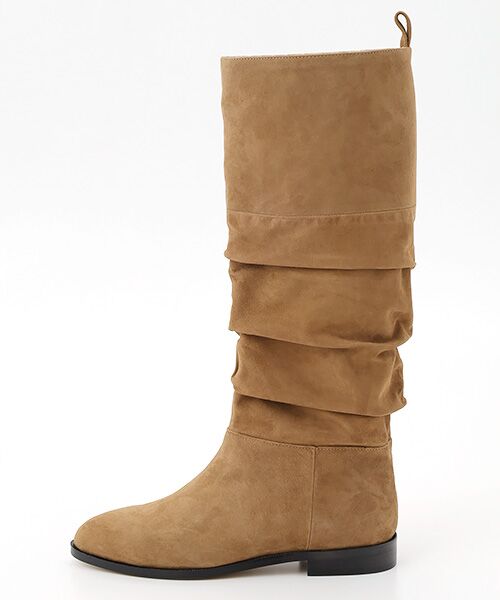 INGEBORG / インゲボルグ ブーツ（ロング丈） | ギャザー入りロングブーツ | 詳細3