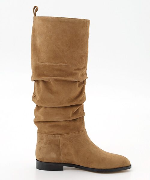 INGEBORG / インゲボルグ ブーツ（ロング丈） | ギャザー入りロングブーツ | 詳細4