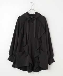 フリルパーカー