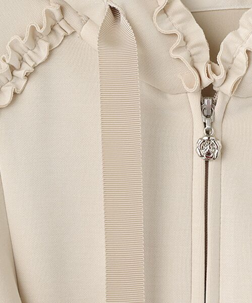 INGEBORG / インゲボルグ カーディガン・ボレロ | フリルパーカー | 詳細6