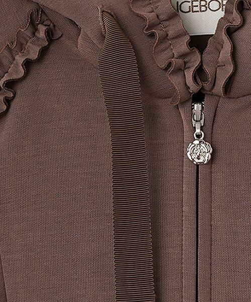 INGEBORG / インゲボルグ カーディガン・ボレロ | フリルパーカー | 詳細7