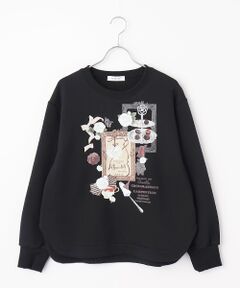 INGEBORG / インゲボルグ スウェット | メゾンドカメリアワンポイントpt.トレーナー