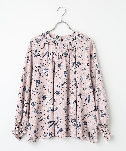 INGEBORG / インゲボルグ シャツ・ブラウス | ドットコスメpt.ブラウス（ピンク）