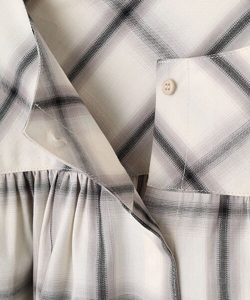 INGEBORG / インゲボルグ シャツ・ブラウス | 【HAPPY ITEM】コットンチェックブラウス | 詳細4