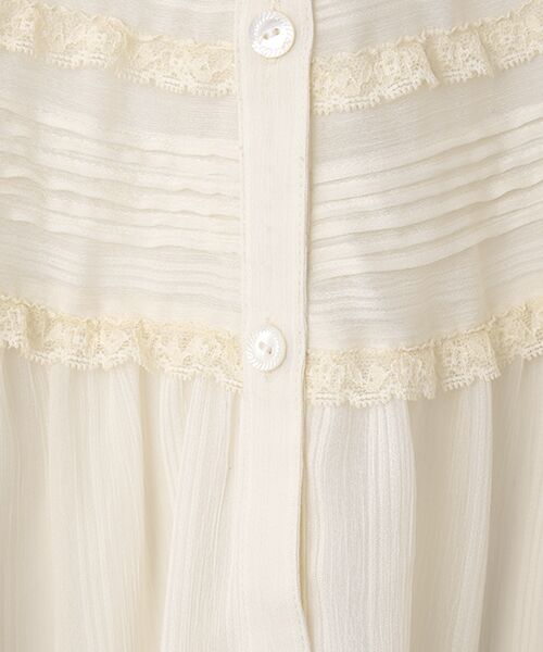 INGEBORG / インゲボルグ シャツ・ブラウス | シルキーストライプシャツブラウス | 詳細2