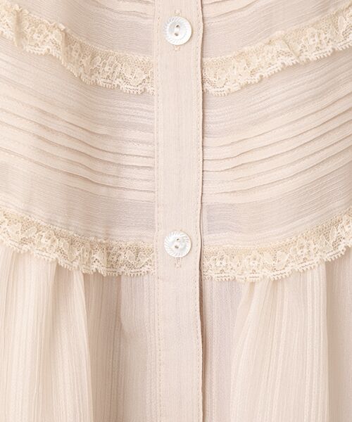 INGEBORG / インゲボルグ シャツ・ブラウス | シルキーストライプシャツブラウス | 詳細6