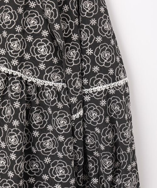 INGEBORG / インゲボルグ シャツ・ブラウス | カメリアシフォンレースチュニック | 詳細3