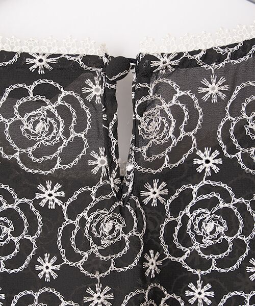 INGEBORG / インゲボルグ シャツ・ブラウス | カメリアシフォンレースチュニック | 詳細5