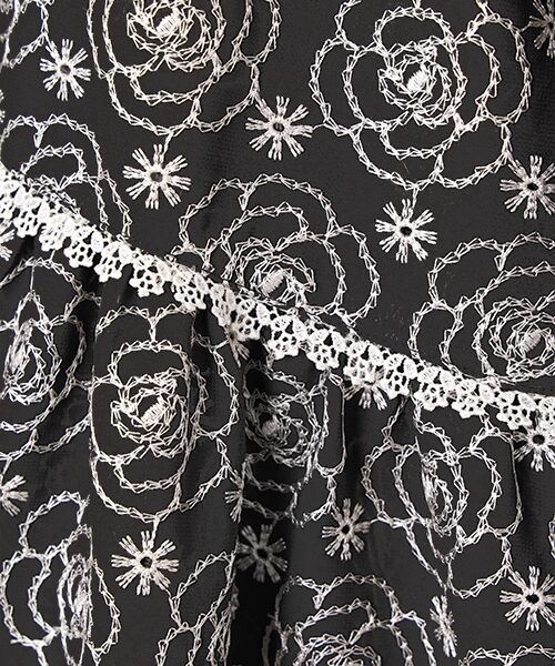 INGEBORG / インゲボルグ シャツ・ブラウス | カメリアシフォンレースチュニック | 詳細6