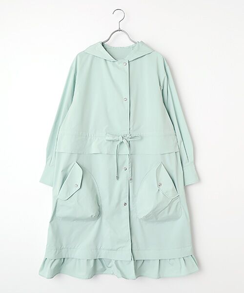 INGEBORG / インゲボルグ その他アウター | タフタスプリングロングコート（ミントグリーン）
