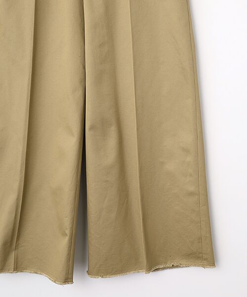 INGEBORG / インゲボルグ チノ・ワークパンツ | チノワイドパンツ | 詳細5