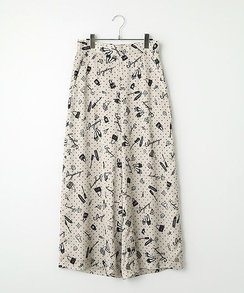 INGEBORG / インゲボルグ その他パンツ | ドットコスメpt.ワイドパンツ（ベージュ）