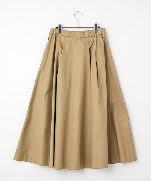 INGEBORG / インゲボルグ ロング・マキシ丈スカート | ビンテージギャバジンタックスカート | 詳細2