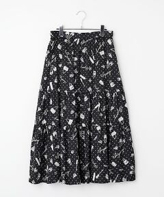 INGEBORG / インゲボルグ ロング・マキシ丈スカート | ドットコスメpt.ティアードスカート