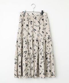 INGEBORG / インゲボルグ ロング・マキシ丈スカート | ドットコスメpt.ティアードスカート