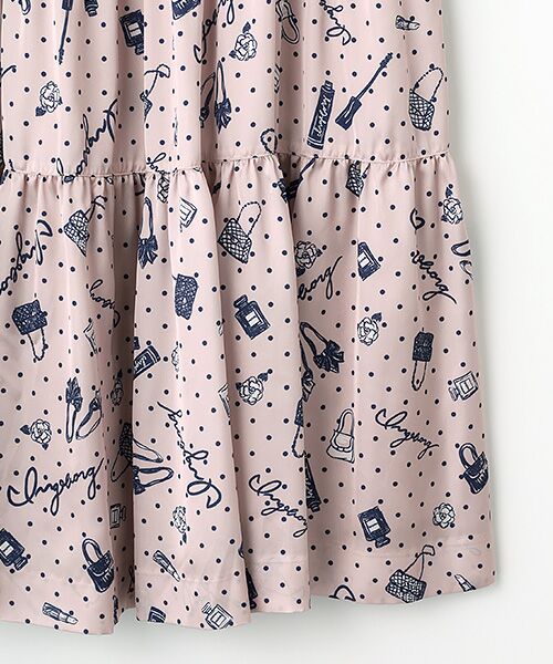 INGEBORG / インゲボルグ ロング・マキシ丈スカート | ドットコスメpt.ティアードスカート | 詳細5