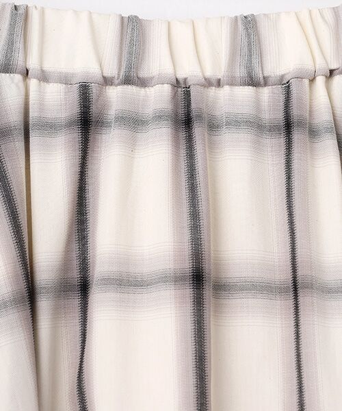 INGEBORG / インゲボルグ ロング・マキシ丈スカート | 【HAPPY ITEM】コットンチェックスカート | 詳細1