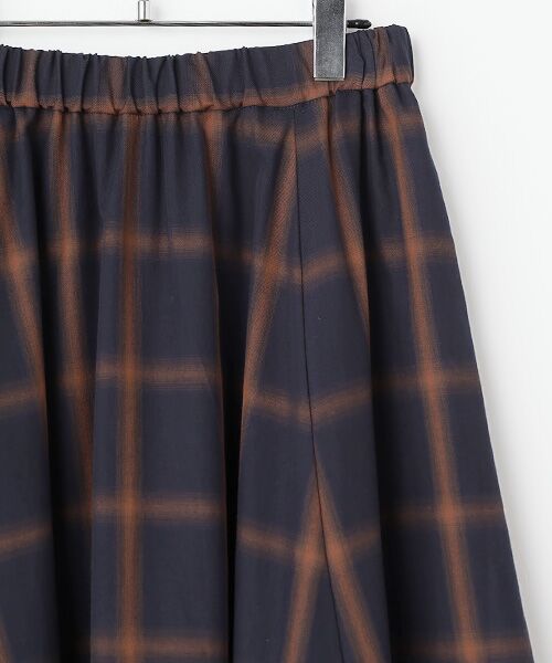 INGEBORG / インゲボルグ ロング・マキシ丈スカート | 【HAPPY ITEM】コットンチェックスカート | 詳細3