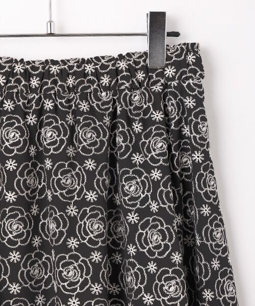 INGEBORG / インゲボルグ ロング・マキシ丈スカート | カメリアシフォンレーススカート | 詳細2