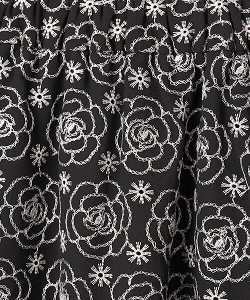 INGEBORG / インゲボルグ ロング・マキシ丈スカート | カメリアシフォンレーススカート | 詳細5