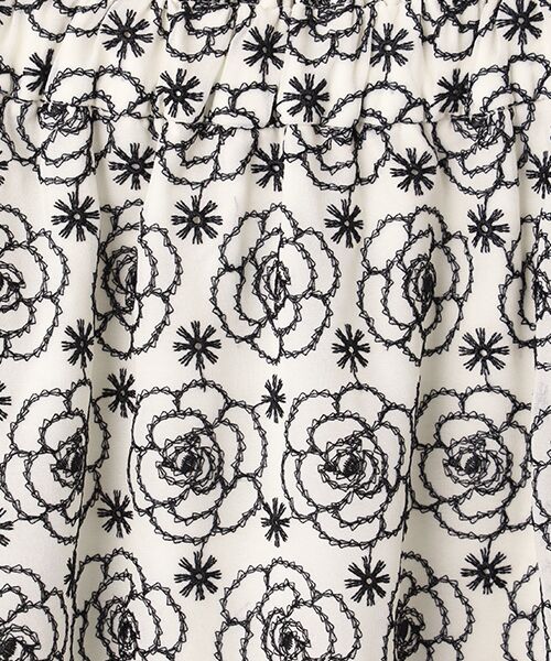 INGEBORG / インゲボルグ ロング・マキシ丈スカート | カメリアシフォンレーススカート | 詳細6