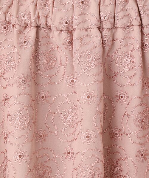 INGEBORG / インゲボルグ ロング・マキシ丈スカート | カメリアシフォンレーススカート | 詳細7