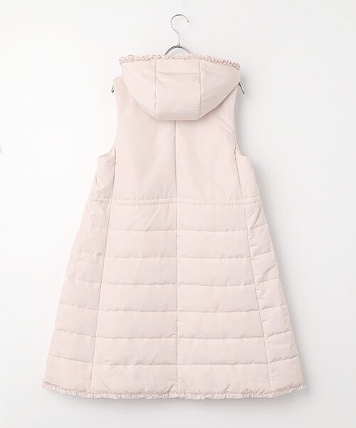 INGEBORG / インゲボルグ ベスト | ソフトタフタフード付きベストコート | 詳細3