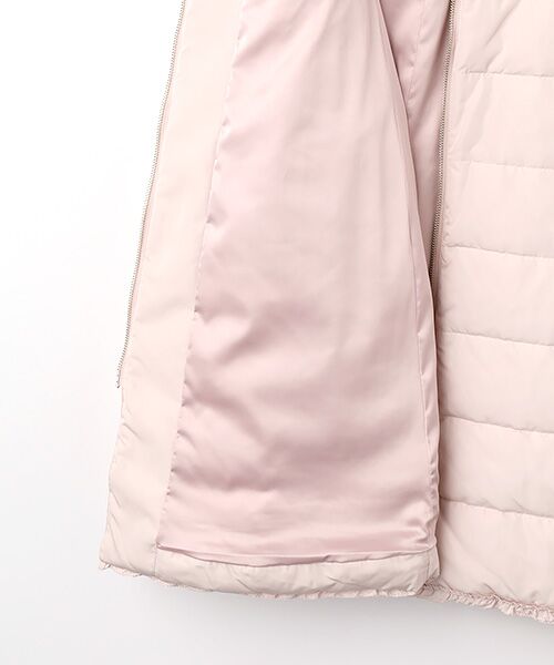 INGEBORG / インゲボルグ ベスト | ソフトタフタフード付きベストコート | 詳細7