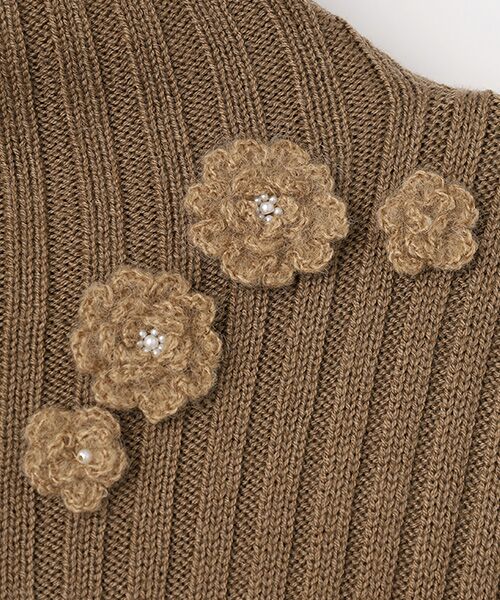 INGEBORG / インゲボルグ ミニ丈・ひざ丈ワンピース | ポンチョ付きニットワンピース | 詳細2