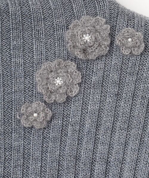 INGEBORG / インゲボルグ ミニ丈・ひざ丈ワンピース | ポンチョ付きニットワンピース | 詳細9