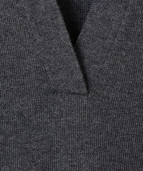INGEBORG / インゲボルグ シャツ・ブラウス | スリットネックニットチュニック | 詳細7